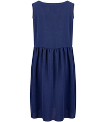 A simple midi dress with a cut-off waist and flared bottom NATASHA