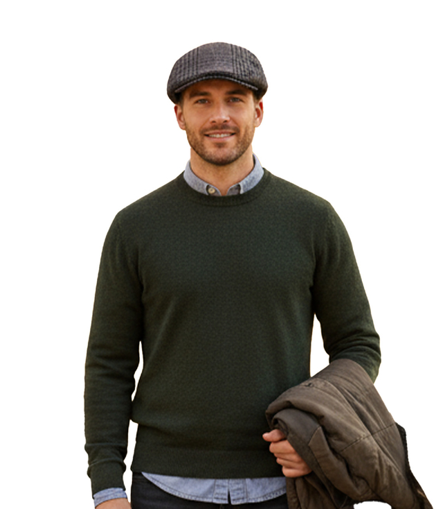 Stylish smooth men's helmet Universal color scheme