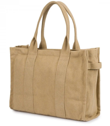 Large shopper bag one-color with the inscription "My Bestbag"