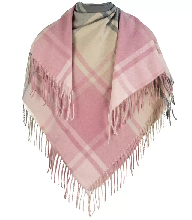 Shawl scarf elegant pashmina plaid shawl