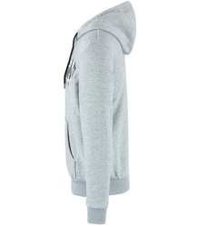 Men's warm, thick sweatshirt with a hood