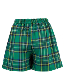 Szorty damskie spódnico spodenki w kratkę Elegancka plus size IZA