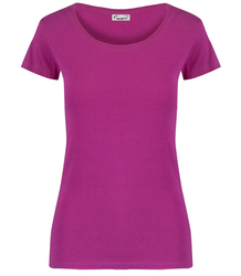 T-shirt, short sleeve, fitted cut, round neck, ELIZA