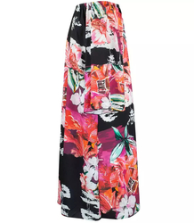 Spanish midi dress with a colorful print