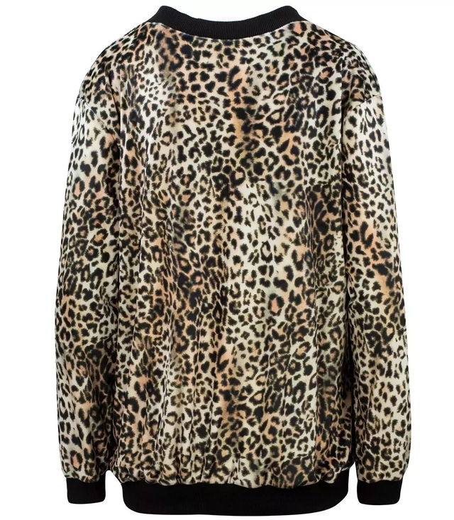 POP ART suede bomber jacket