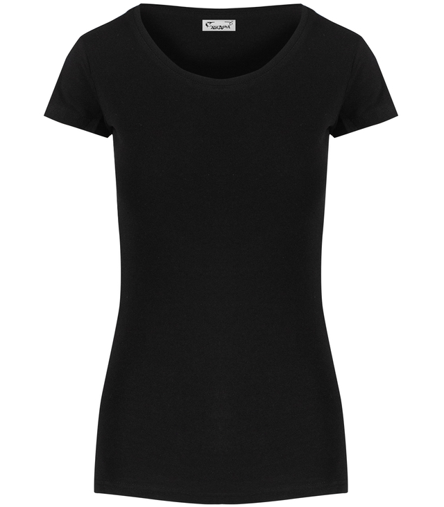 T-shirt, short sleeve, fitted cut, round neck, ELIZA