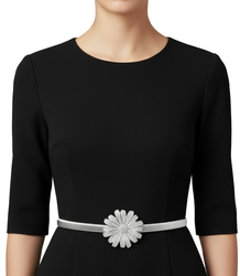 Women's decorative belt for flower dresses