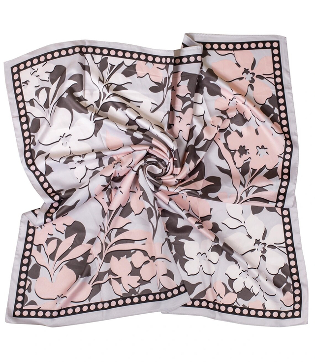 Sling delicate elegant scarf decorated with a beautiful pattern