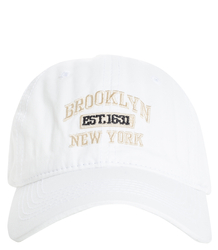 Unisex baseball cap with BROOKLYN embroidery