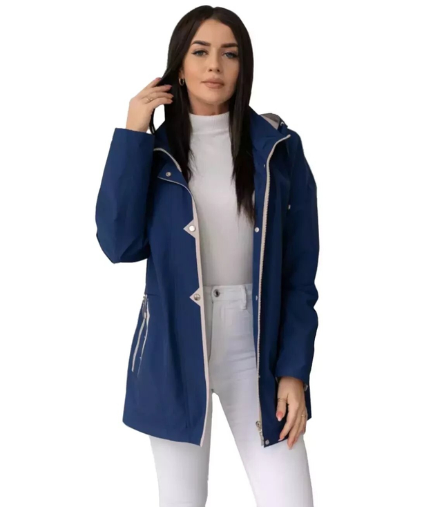 Damska kurtka przejściowa kaptur AGATA