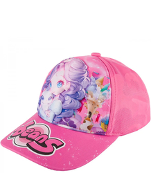 Children's baseball cap decorated with anime style print