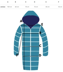 Raincoat parka coat Fashionable Waterproof