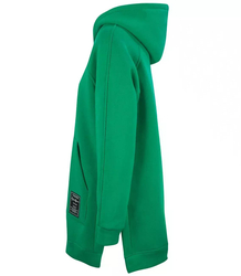 Ciepła oversizowa bluza BASIC rozpinana