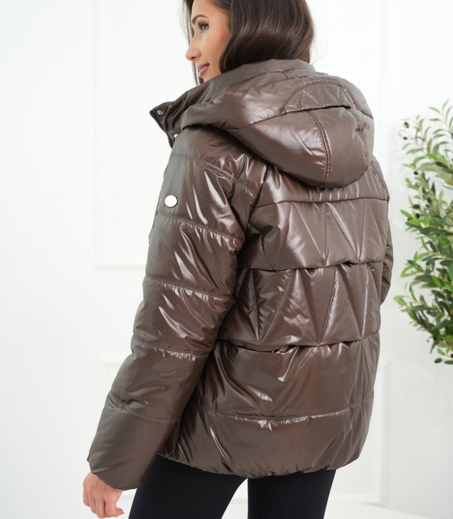 Women's insulated bomber jacket with quilting JAGNA
