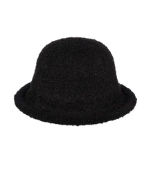 Kapelusz damski z miękkiej tkaniny teddy