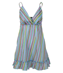 Light Stylish Women's Striped Dress Cute