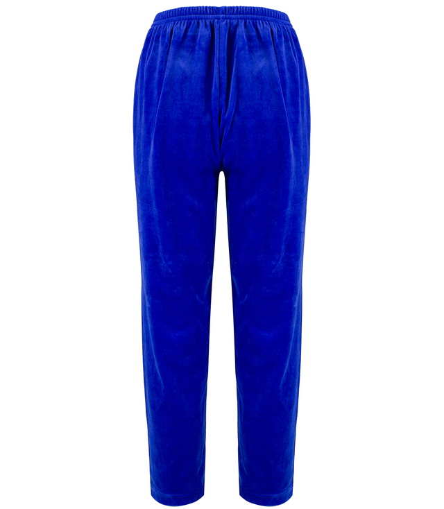 Comfortable velor elastic sweatpants