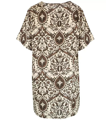 Summer dress loose tunic colorful patterns NINA
