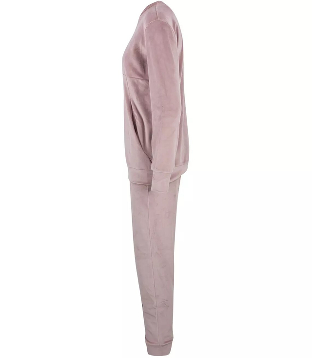 Tracksuit pants sweatshirt set velour MALWINA