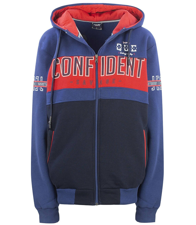 Men's warm CONFIDENT oversized hoodie