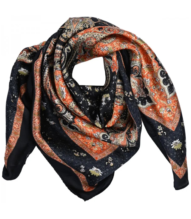 Stylish Elegant Scarf Mix of beautiful patterns 70x70 cm