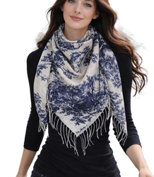 Sling with stylish spring pattern 100x100