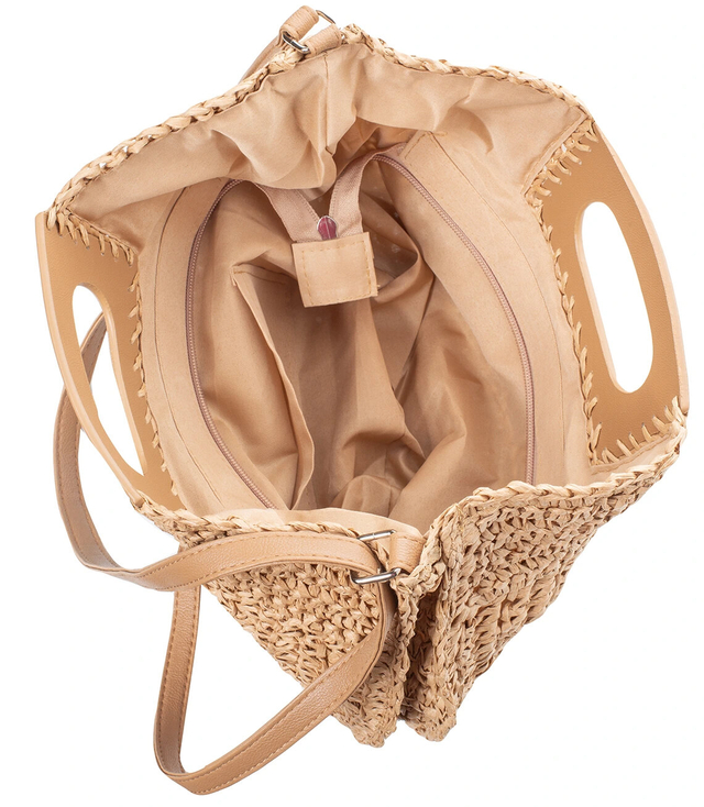 Wednesday summer bag shoulder bag braided rounded