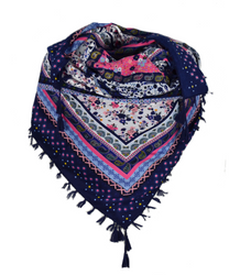 Beautiful colorful shawl patterns BOHO style