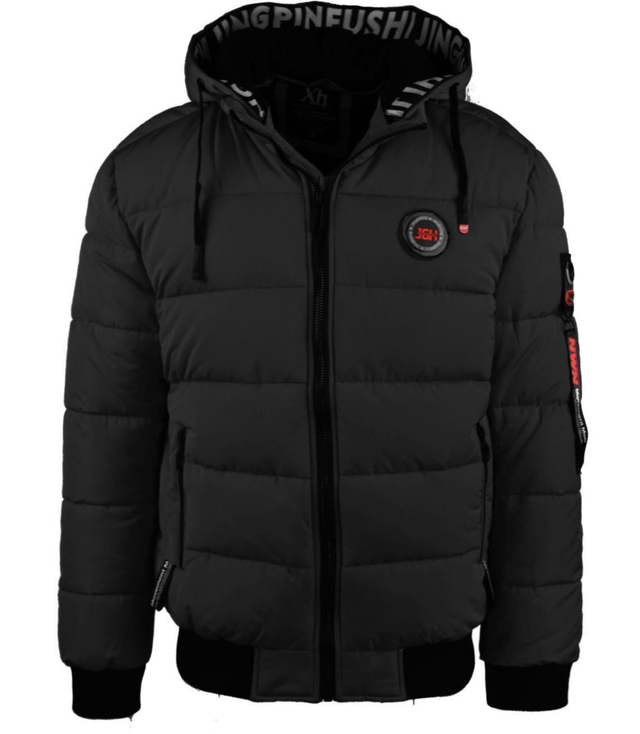 Modna męska pikowana kurtka BOMBER zima