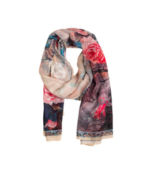 Women's patterned shawl 70x180