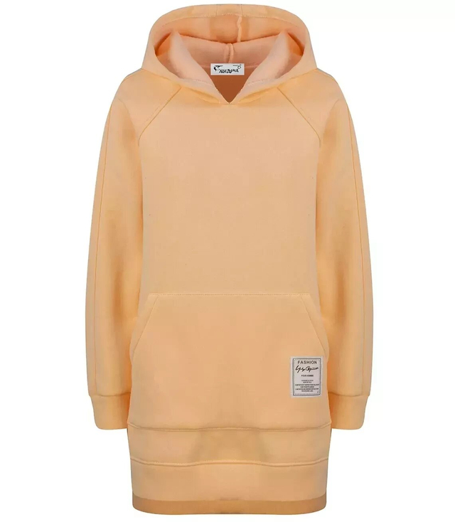 Warm oversized BASIC hoodie