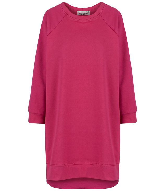 Sports sweatshirt dress tunic cotton ADRIANA