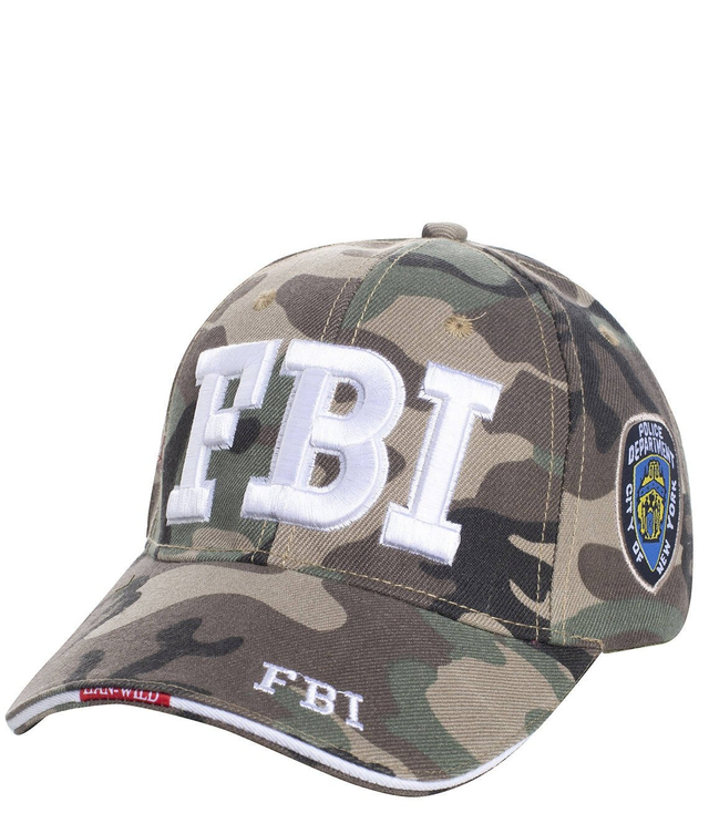 Bejsbolówka czapka z daszkiem FBI UNISEX