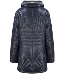 Pikowany PŁASZCZ Długa przejściowa KURTKA 