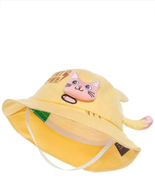 Children's hat cap with elastic CAT