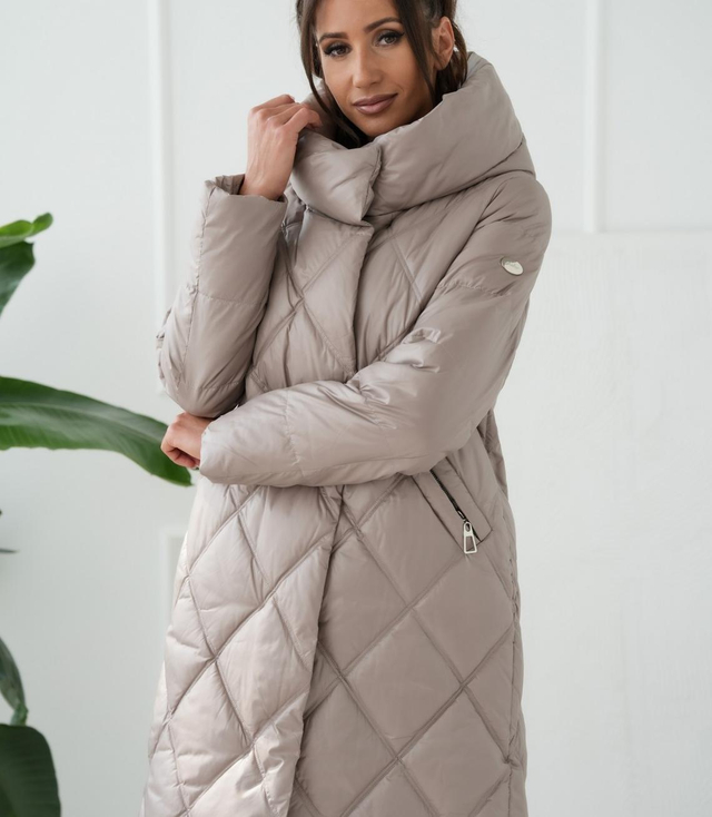 Warm women's winter coat Quilted Insulated MELANIA