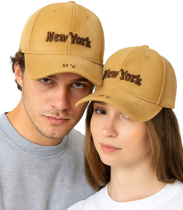 NEW YORK UNISEX baseball cap with decorative patch