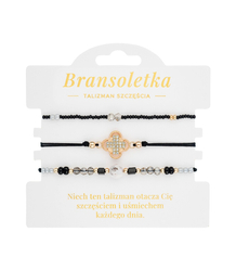 Bransoletki 3w1 TALIZMAN SZCZĘŚCIA z zawieszką
