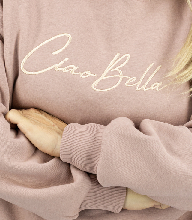 Women's warm hoodie CIAO BELLA