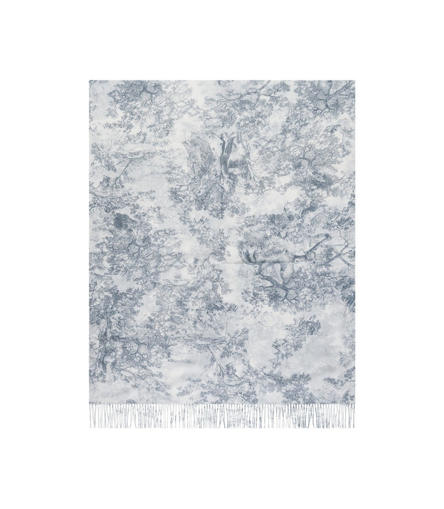 Women's scarf with floral pattern luxury 180x70