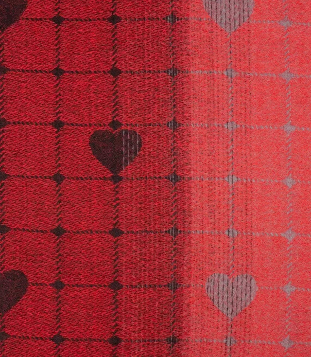Shawl scarf elegant pashmina shawl HEART ombre