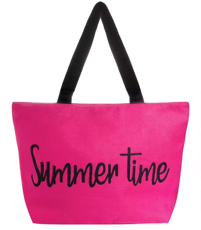 Colorful summer large bag SUMMER TIME