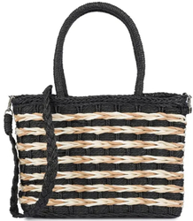 Large basket, summer bag, soft woven handbag