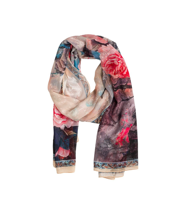 Women's patterned shawl 70x180