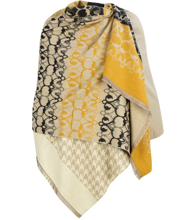 Fashionable shawl scarf scarf PEPITKA ornament