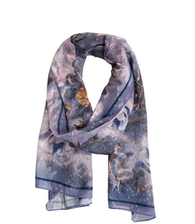 Women's patterned shawl 70x180