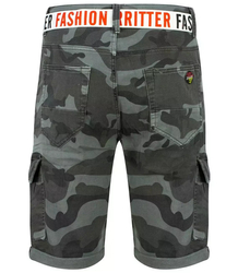 Men's cargo shorts camo stripe