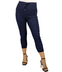 Elegant women's stretch cigarette pants KATE