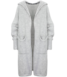 Long THICK cardigan puffy sleeve