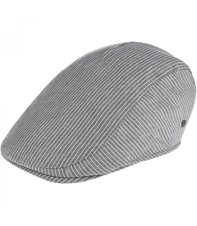 Stylish single-colored men's fine stripes helmet